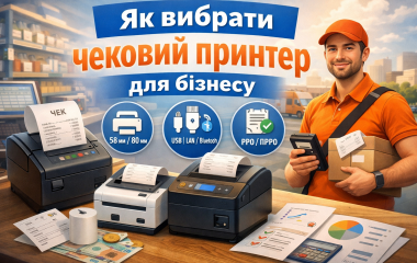 Як вибрати чековий принтер для бізнесу