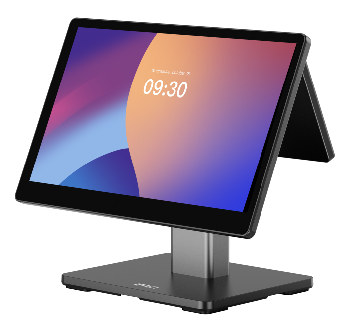 POS термінал iMin Swan 2 (15.6" FHD + 10" додатковий дисплей , Android 13, 4GB RAM/64GB ROM, WiFi 6, Bluetooth, 5xUSB)