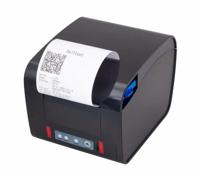 Принтер чеков Xprinter XP-D230H (Ethernet+USB, встроенный кухонный звонок)