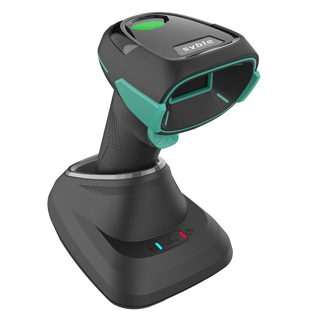 Сканер штрих-кодів Syble XB-D30BT 2D бездротовий з підставкою (зарядною станцією)