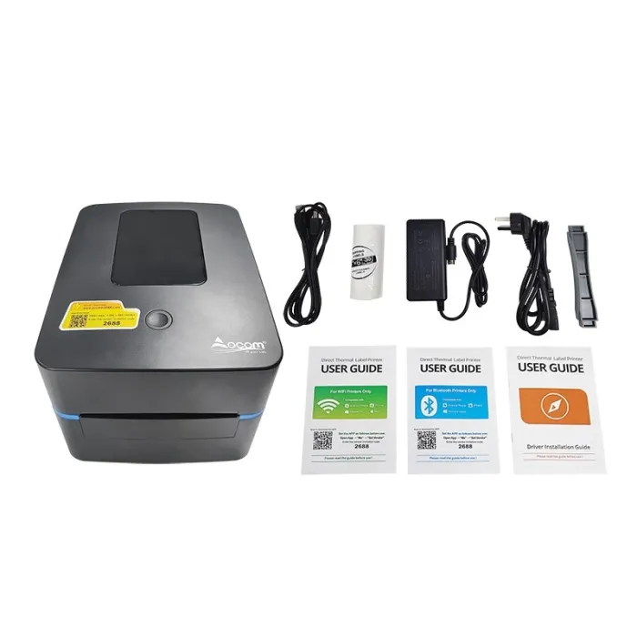 Принтер етикеток OCOM OCBP-401DT (USB + Bluetooth + WiFi)