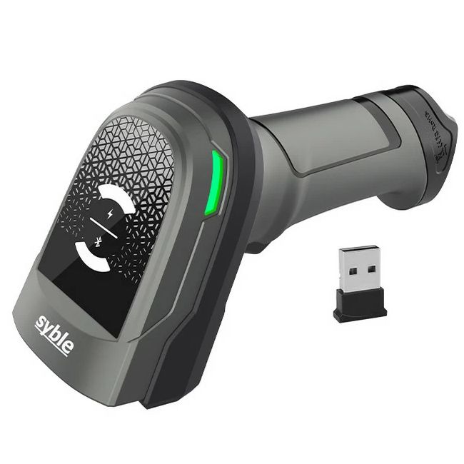 Сканер штрих-кодів Syble XB-D66 (2D, Bluetooth + Wireless + USB)