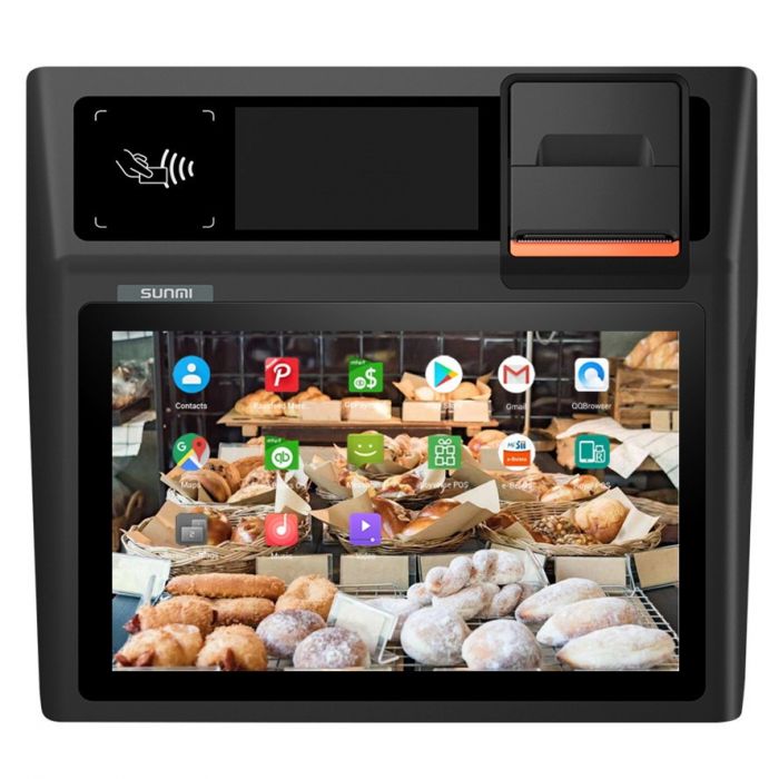 POS термінал Sunmi D2 mini (10,1" HD з принтером 58 мм. + NFC)