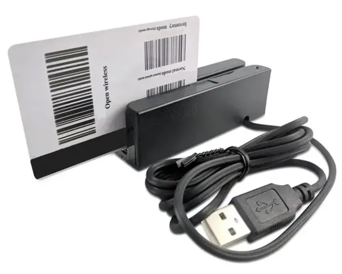 Считыватель магнитных карт MSR 123 (USB, 3-и дорожки)