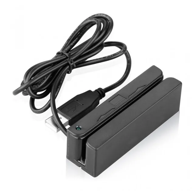 Считыватель магнитных карт MSR 123 (USB, 3-и дорожки)