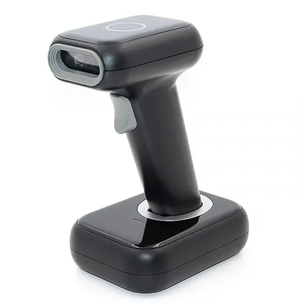 Бездротовий сканер штрих-коду AL-V26RT (2D, Wireless 2,4G + USB) з підставкою