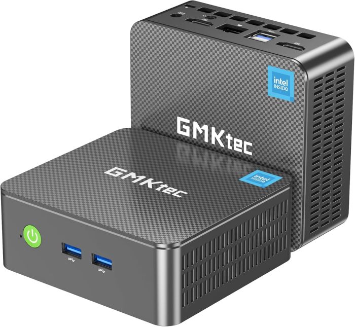 Міні ПК GMKtec G3S (Intel N95, 8GB RAM/128GB SSD, Wi-Fi, Bluetooth, Windows 11 Pro)