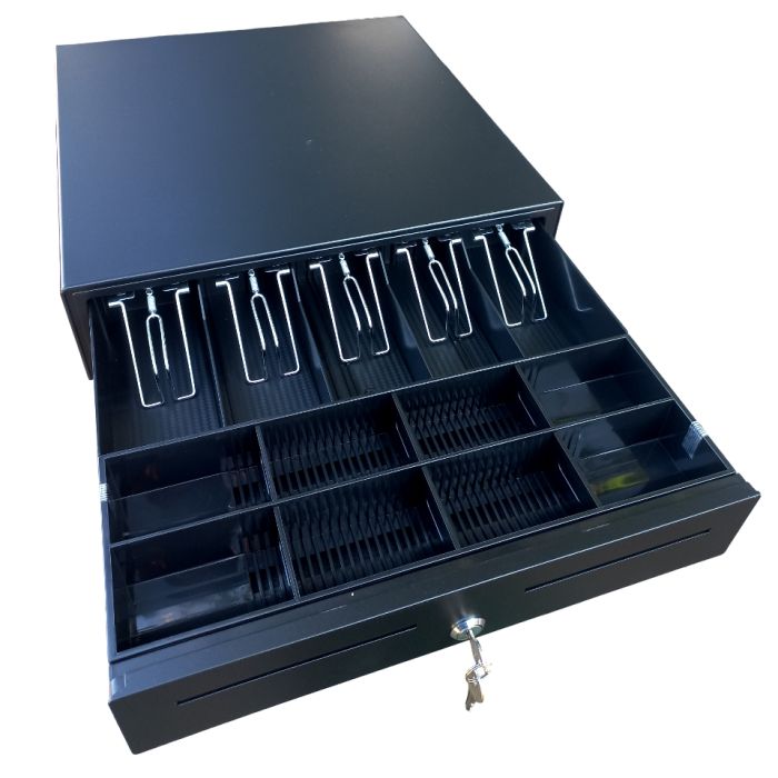 Грошова скринька Asap POS L-412E (410 мм x 415 мм x 100 мм) 12/24V