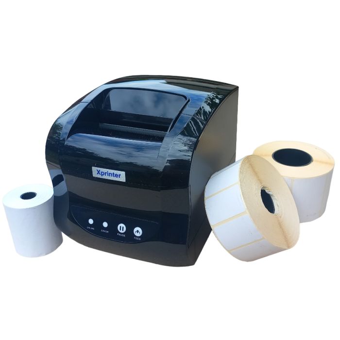 Принтер етикеток та чеків Xprinter XP-365B (USB) 203 dpi