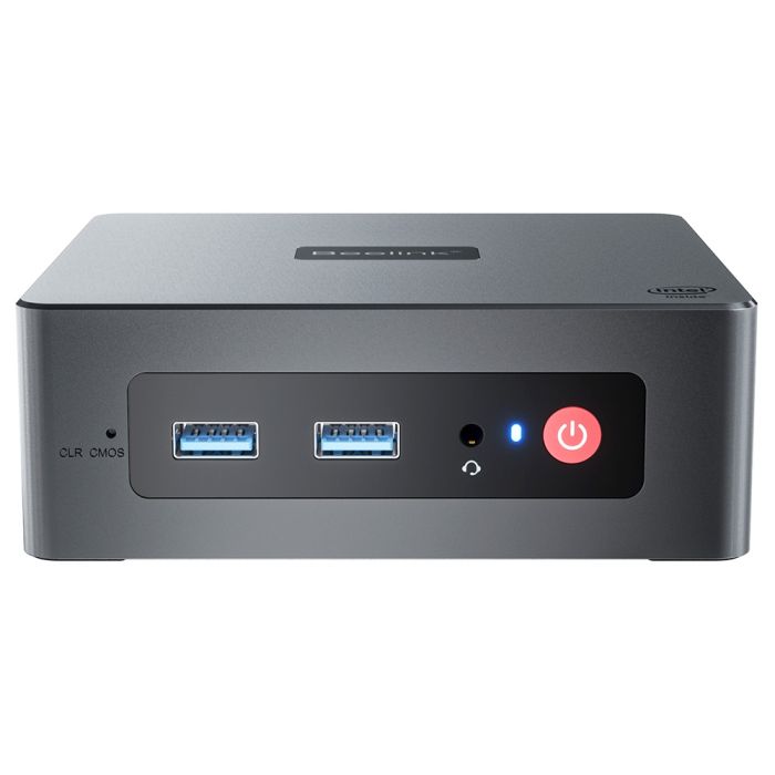 Портативний ПК Beelink Mini S + Windows 11 Pro (Intel Celeron N5095, 8 Gb RAM/128 SSD, Wi-Fi, Bluetooth)