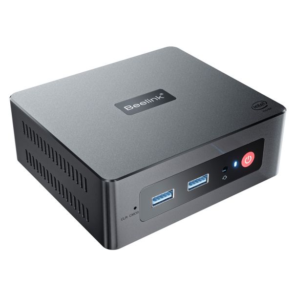 Портативний ПК Beelink Mini S + Windows 11 Pro (Intel Celeron N5095, 8 Gb RAM/128 SSD, Wi-Fi, Bluetooth)