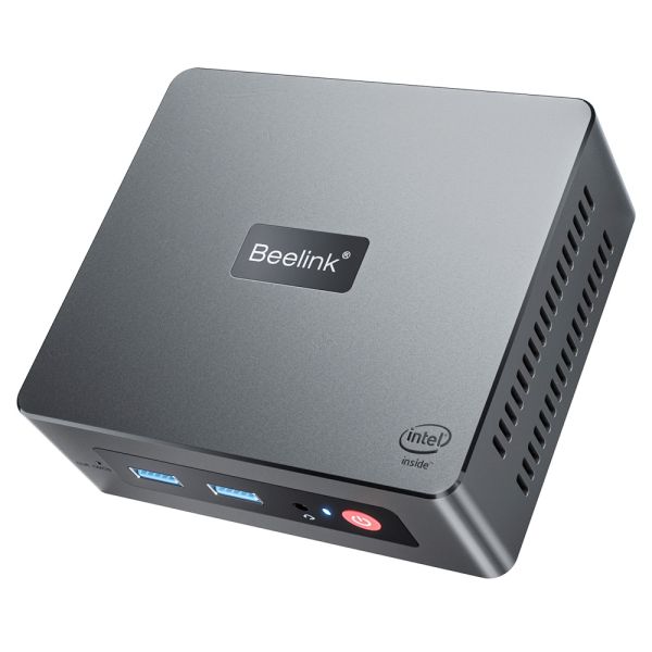 Портативний ПК Beelink Mini S + Windows 11 Pro (Intel Celeron N5095, 8 Gb RAM/256 SSD, Wi-Fi, Bluetooth)