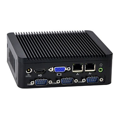 POS система Qotom Itanium KSG-194 (COM – 4 шт, USB - 4 шт, RJ-45 - 2 шт) 135*128*45 мм