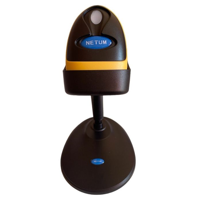 Бездротовий сканер штрих-коду Netum L8BL Pro (Bluetooth, 2D) + підставка