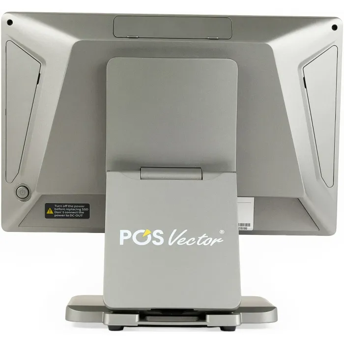 POS-термінал POS Vector Ares Silver (15.6”, Intel Celeron J6412, 8 Гб RAM /128 ГБ SSD, Wi-Fi)