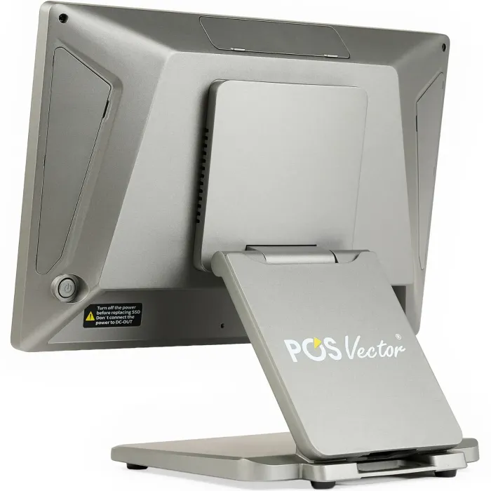 POS-термінал POS Vector Ares Silver (15.6”, Intel Celeron J6412, 8 Гб RAM /128 ГБ SSD, Wi-Fi)