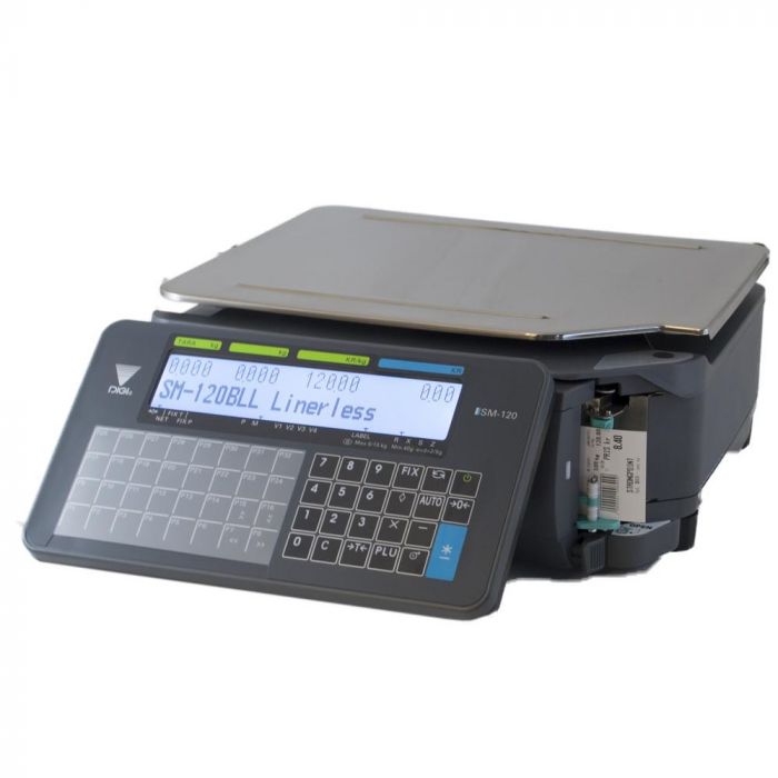 Ваги з друком етикеток Digi SM-120 B