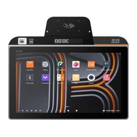 Касовий POS термінал 4 в 1 Sunmi D3 mini (Програмний рро, принтер чеків, платіжний термінал, програма обліку)