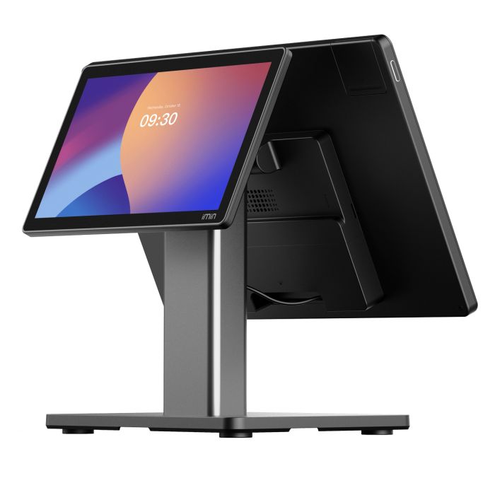 POS термінал iMin Swan 2 (15.6" FHD + 10" додатковий дисплей , Android 13, 4GB RAM/64GB ROM, WiFi 6, Bluetooth, 5xUSB)