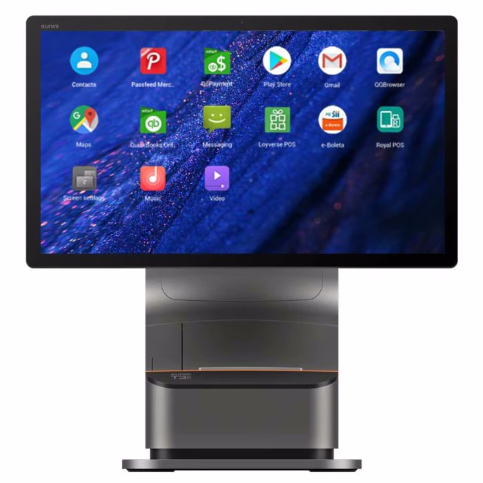 POS термінал Sunmi T3 Pro MAX з вбудованим принтером 80 мм (15,6 FHD, 6 ГБ RAM / 128 ГБ SSD, Wi-Fi, NFC, BT5.2)