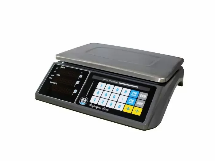 Автоматизация продуктового магазина – комплект (POS терминал, весы, беспроводной сканер, принтер чеков, кассовая стойка)