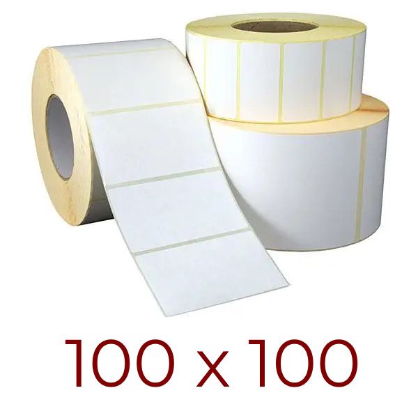 Термоэтикетка 100х100 мм (500 шт/рул.)