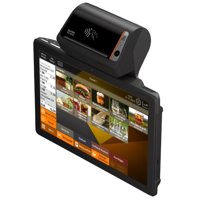 POS терминал Sunmi V3 Mix 80 мм (SUN251) (Android 13, 10,1", 4+32 ГБ, NFC, 2D сканер Sunmi, принтер)