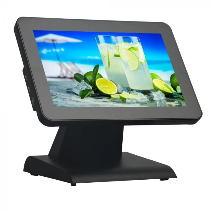 POS термінал 12 дюймів Detaik AIO1201-J3455 (Intel Celeron J3455, 8Gb Ram, 128Gb SSD)