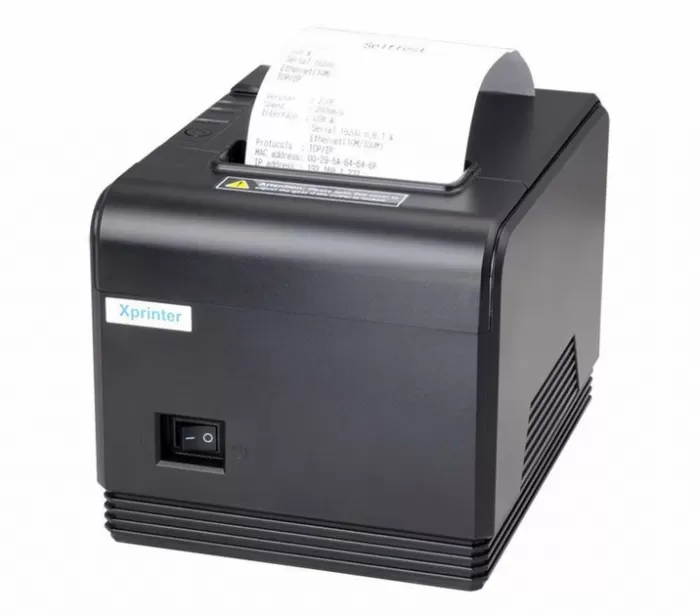 Принтер чеків Xprinter XP-Q200 (USB+LAN)