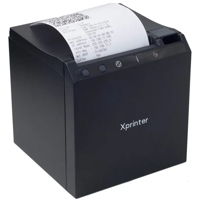 Принтер чеков Xprinter XP-R330H (300 мм/сек – Ethernet + USB + RS232)