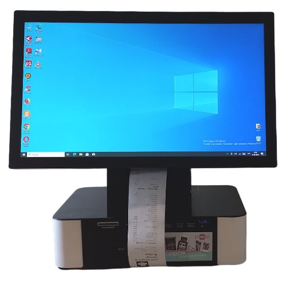 POS терминал Pos System G6 [Б/У] (Дисплей 22" Full HD, Intel Core i3-4150, 8 Gb RAM, SSD256) + принтер чеков Epson TM70