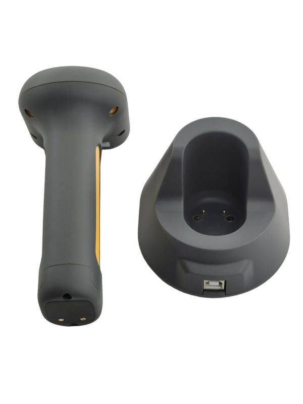 Беспроводной сканер штрих-кода AL-EX10R (2D, Wireless 2,4G + Bluetooth) с подставкой