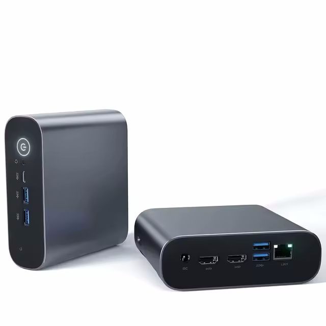 Міні ПК WooYi AM21 (Celeron N5095A, 8GB RAM/128GB SSD, Wi-Fi, Bluetooth, Windows 11 Pro)