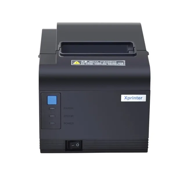 POS-принтер Xprinter Q260H (80 мм з автообрізкою, USB + RS232 + Ethernet)