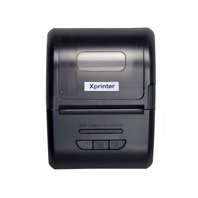 Принтер чеков Xprinter XP-P210 (Bluetooth + USB) с аккумулятором