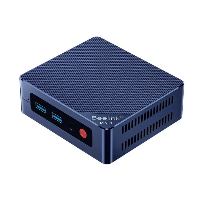 Мини ПК Beelink Mini S12 (Intel Processor N95, 12 Gb RAM/256 Gb SSD, Wi-Fi, Bluetooth) + Windows 11 Pro