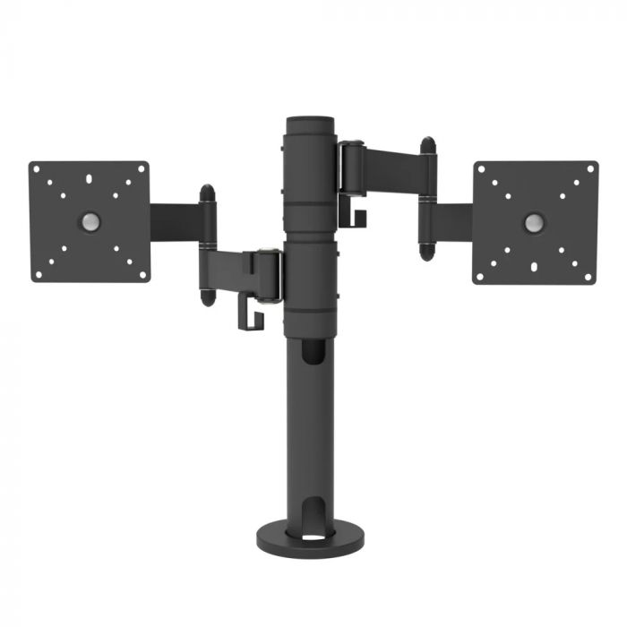 Эргономичная стойка VESA держатель 2-х мониторов на шарнирах