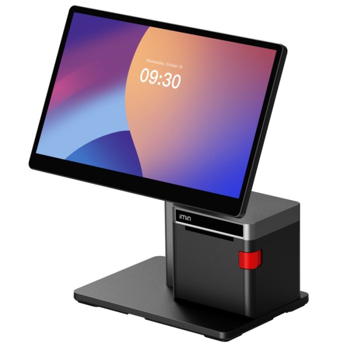 POS термінал iMin Swan 2 з принтером 80 мм (15.6" FHD + принтер чеків 80 мм, Android 13, 4GB RAM/64GB ROM, WiFi 6, Bluetooth, 5xUSB)