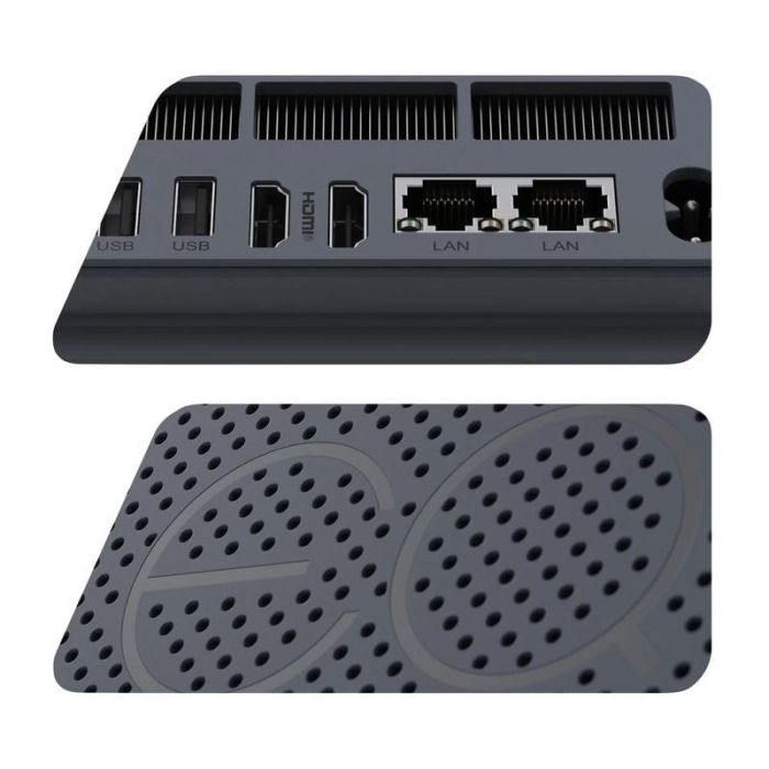 Портативный ПК Beelink EQi12-LP (Intel Core i7-12650H, 24 Гб RAM/500SSD, WiFi, 2 x HDMI, 2 x LAN) + Windows 11 Pro