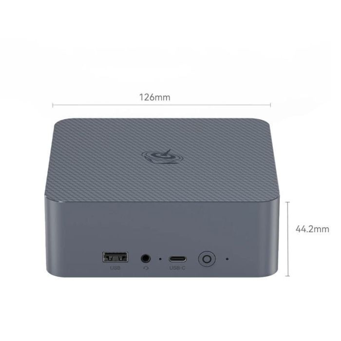 Портативный ПК Beelink EQi12-LP (Intel Core i7-12650H, 24 Гб RAM/500SSD, WiFi, 2 x HDMI, 2 x LAN) + Windows 11 Pro
