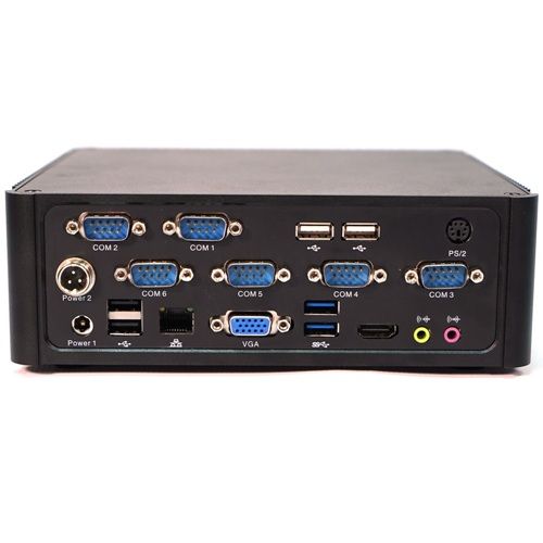 POS система Geos Box (1x VGA, 6x RS-232 (6x DB9), 7x USB (5x USB 2.0, 2x USB 3.0), 1x HDMI, 1x Ethernet, 1x PS/2)