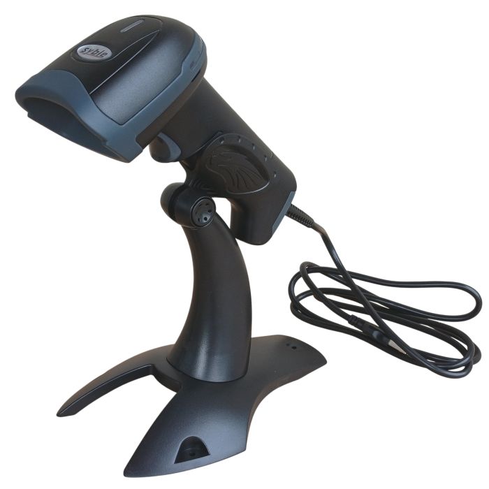 Сканер штрих-кода Syble XB-D10 с подставкой (2D, USB)