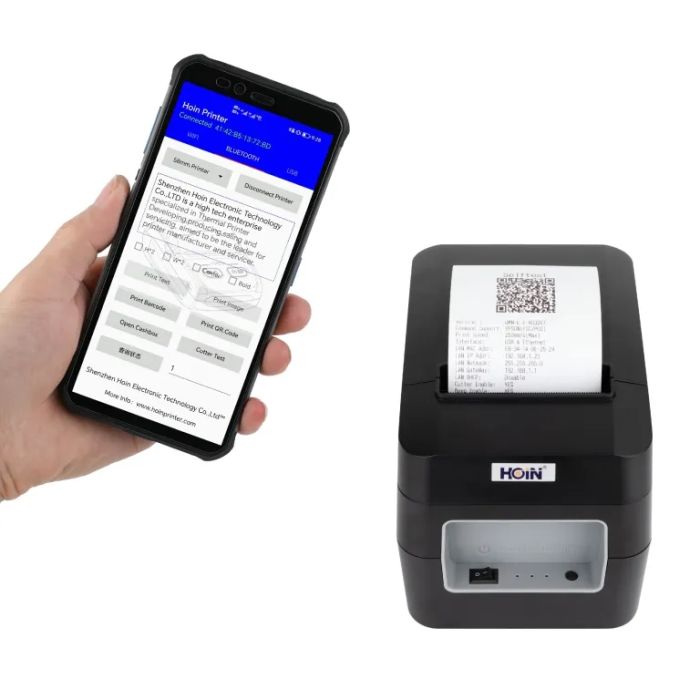 Принтер чеков POS Vector E803ALL Multi-interface 80 мм (USB+WiFi+Bluetooth+Ethernet)