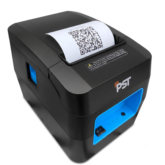 Принтер чеков PST E804 (80 мм/57 мм, WiFi+USB+Ethernet+Bluetooth)