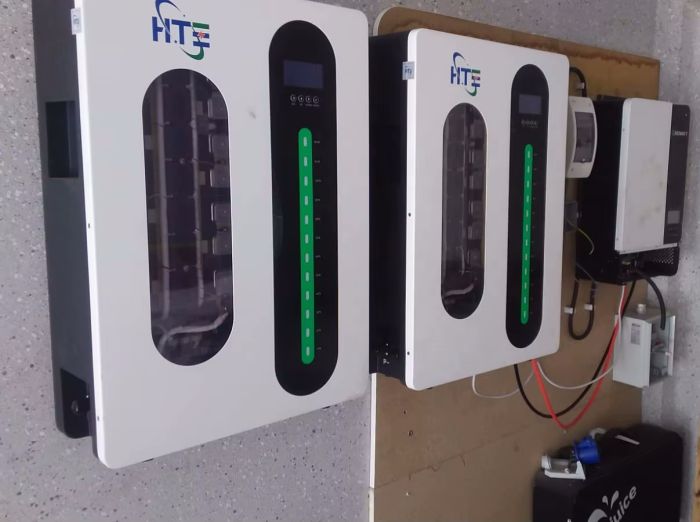 Настенный аккумулятор LifePO4 на 5.12 кВт-ч 51.2V (HTE-W51100)