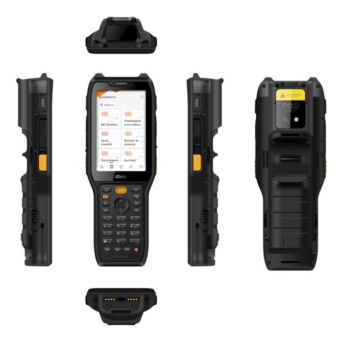 Термінал сбору даних iData K8 2D Imager (4.0", Android 12, 4Гб RAM/64Гб ROM, Bluetooth, Wi-Fi, 4G LTE, Li-ion 6700 mAh) - (K8-1-WNE26621-1400)
