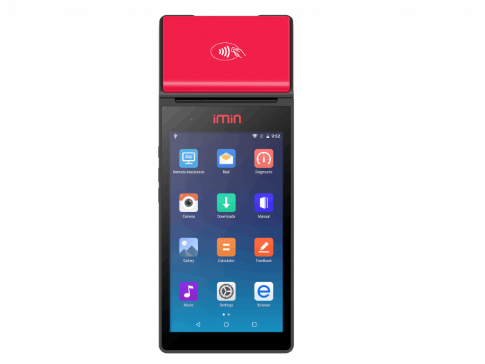 POS терминал iMin M2 Pro (Android 11, 2Gb/16Gb, NFC, встроенный принтер, Sim)