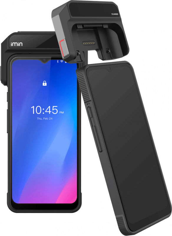 Мобільний POS термінал iMin Swift 1 Scanner (4/32, NFC, Android 11, 6.5")