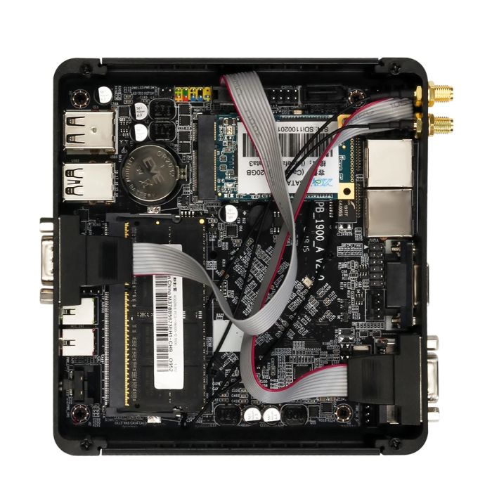 Мини ПК XCY X30A (Intel Celeron J6412, 8G RAM/128G SSD, 2х Ethernet, 2x COM, 4x USB, WiFi)