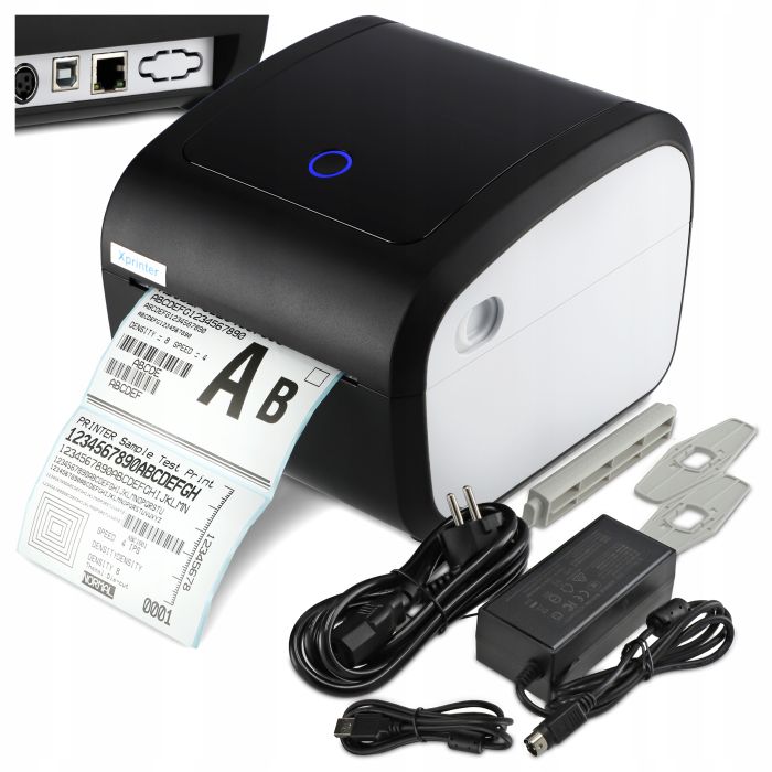 Принтер этикеток Xprinter XP-423B (Ethernet + USB) – 203 dpi
